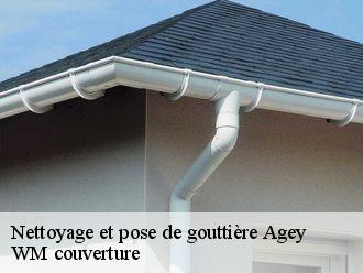 Nettoyage et pose de gouttière  agey-21410 WM couverture