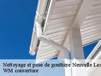 Nettoyage et pose de gouttière  21580