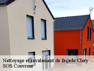 Nettoyage et ravalement de façade clery-21270 SOS Couvreur