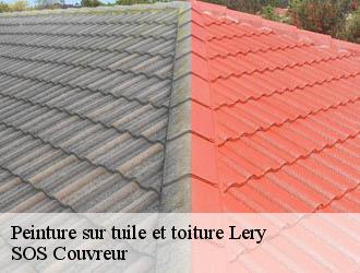 Peinture sur tuile et toiture  lery-21440 SOS Couvreur