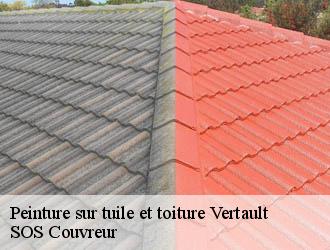 Peinture sur tuile et toiture  vertault-21330 SOS Couvreur