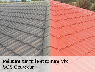 Peinture sur tuile et toiture vix-21400 SOS Couvreur