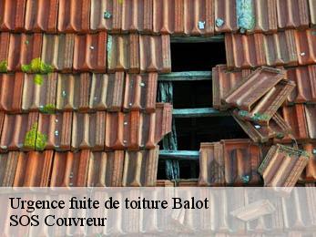 Urgence fuite de toiture