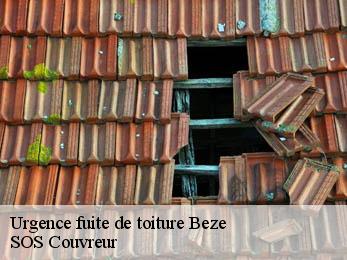 Urgence fuite de toiture