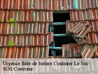 Urgence fuite de toiture
