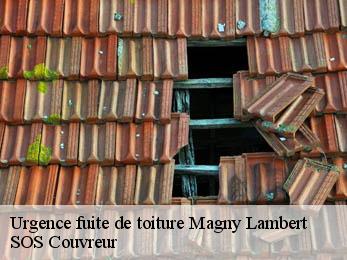 Urgence fuite de toiture